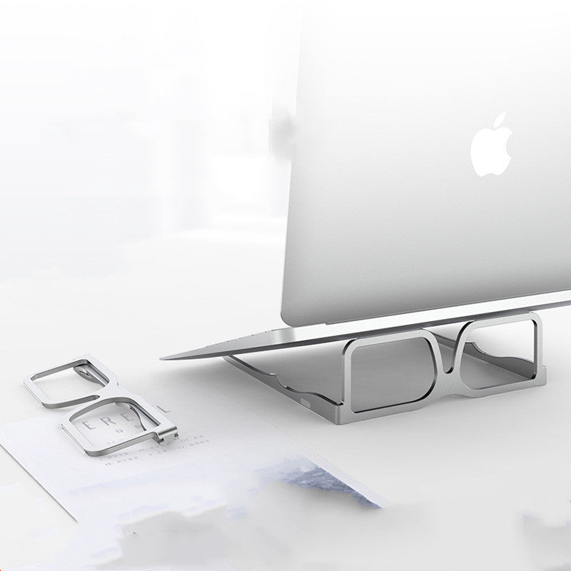 Ergonomic Laptop Riser for Desk – Unique Glasses Design