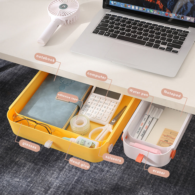 Slide-Out Under-Desk Drawer – Handy Storage Solution