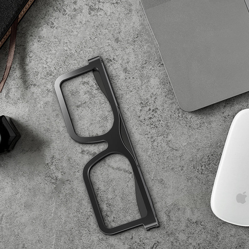 Ergonomic Laptop Riser for Desk – Unique Glasses Design