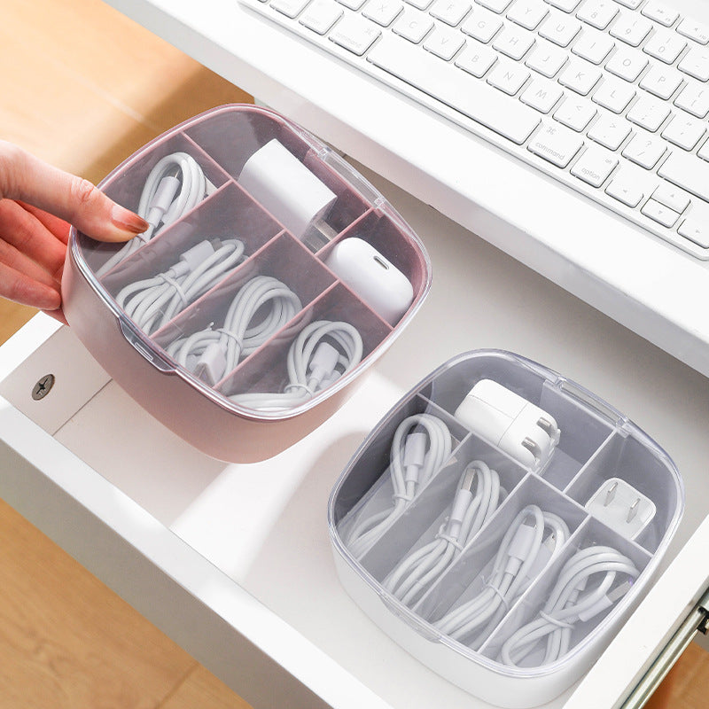 Cable Management Box – Neat Storage for Charging Cables