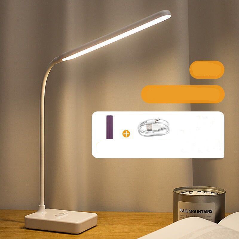 Compact LED Desk Lamp – Foldable with USB Charging