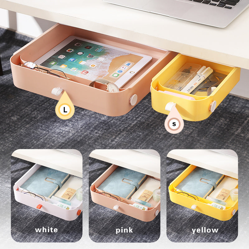 Slide-Out Under-Desk Drawer – Handy Storage Solution