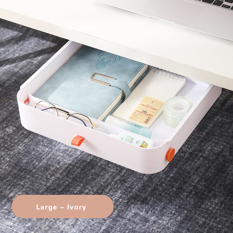 Slide-Out Under-Desk Drawer – Handy Storage Solution